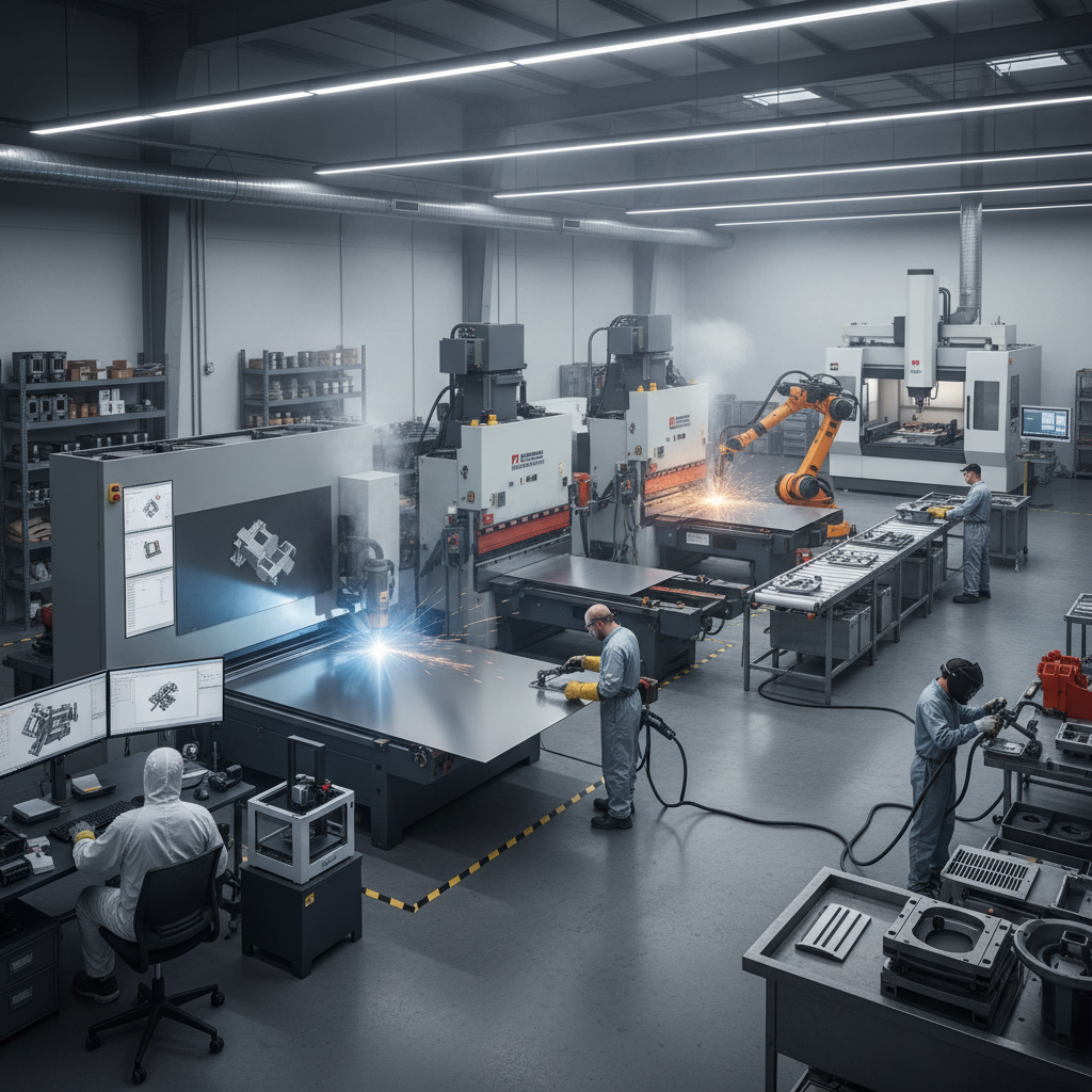 חיתוך לייזר, ניקוב CNC וכיפוף מתכות: פתרונות מתקדמים לעבודות מסגרות במרכז ובתל אביב